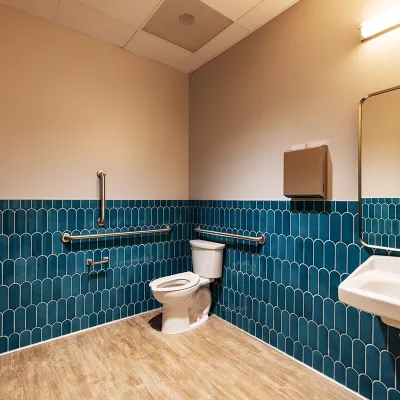 Lockwood Veterinarian Clinic Restroom